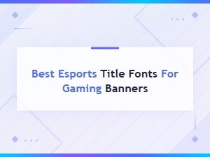 Best Esports Title Fonts for Gaming Banners and Stream Overlays